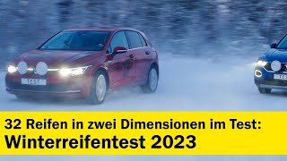 ÖAMTC Winterreifentest 2023  ÖAMTC [upl. by Anitsirhcairam]