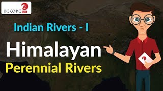 Rivers of India Himalayan Perennial Rivers and Dams  Decode Lite  Factly [upl. by Kcor]