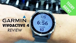 Garmin Vivoactive 4  REVIEW [upl. by Katuscha]