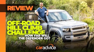 2020 Land Rover Defender 110 P400 S Indepth OffRoad Review  CarAdvice [upl. by Nawat]