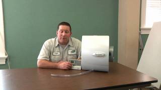 How to Change Your Aprilaire Humidifiers Water Panel Jerry Kelly HVAC [upl. by Dave]