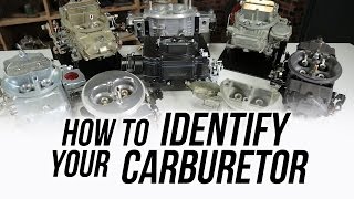 How To Identify Your Holley amp Demon Carburetor [upl. by Pelage983]