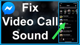 How To FIX Messenger Video Call Sound Problem [upl. by Burnight]