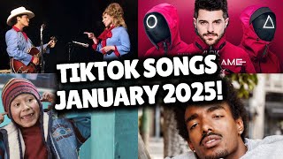 Top Trending Songs on TikTok  JANUARY 2025 [upl. by Aidas]