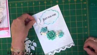 Acetate Front Card Tutorial [upl. by Enneles]