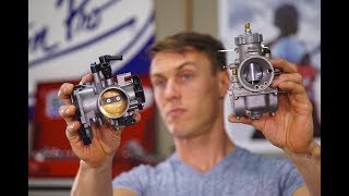 Carburetors vs Electronic Fuel Injection—What’s Better  MC Garage [upl. by Naitsirhc]