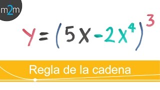 Derivar con Regla de la Cadena │ ejercicio 1 [upl. by Ramaj]