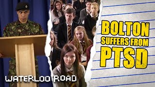 Bolton Smilie Suffers from PTSD MidAssembly  Waterloo Road [upl. by Atiekan]