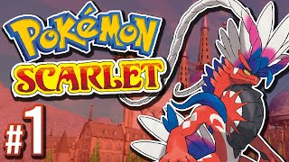 Pokemon Scarlet and Violet  Full Game Playthrough  PART 1 [upl. by Tremml]