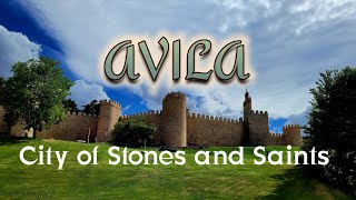 Avila  Spain  Walking Tour [upl. by Annasus]