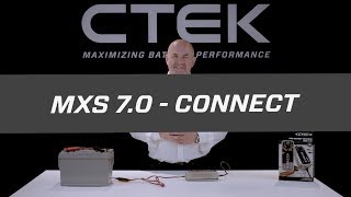 Tutorials  CTEK MXS 70  How to conect [upl. by Obla]