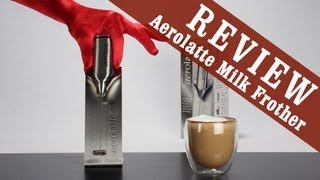 Aerolatte Milk Frother  Exclusive Review [upl. by Suaeddaht]