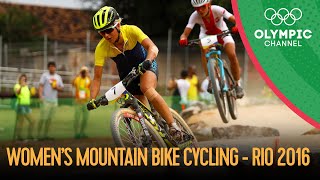 Cycling Mountain Bike Womens  Rio 2016 Replays [upl. by Buxton111]