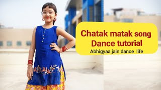 Chatak Matak  Dance Tutorial  Sapna Chaoudhary  Renuka Panwar  Haryanvi Song  Abhigyaa Jain [upl. by Etnaik10]