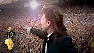 U2  Bad Live Aid 1985 [upl. by Gentille]