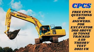 Pass Your CPCS A59 Excavator Test FIRST TIME Free 66 QampA  Tips 🇬🇧 [upl. by Gracia225]