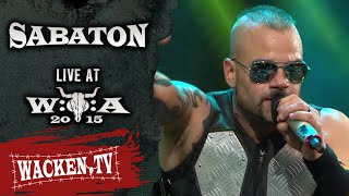 Sabaton  3 Songs  Live at Wacken Open Air 2015 [upl. by Warfield612]