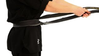 How to Tie a Taekwondo Belt  Taekwondo Training [upl. by Inol427]