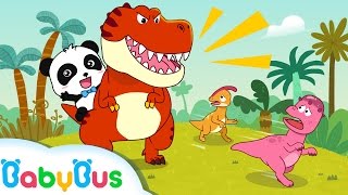 ❤ TyrannosaurusRex  Nursery Rhymes  Kids Songs  BabyBus [upl. by Edmon388]