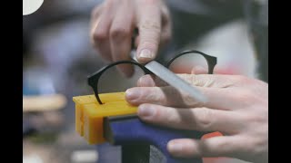 In The Workshop with AARN PLASTICS  Handmade Acetate Eyewear 2016 [upl. by Dolan]