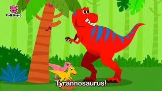 The Best Hunter Tyrannosaurus  Dinosaur Songs  Pinkfong Songs for Children [upl. by Ahdar]