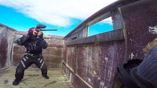 Intense Paintball Match [upl. by Herrod]