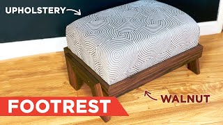 How to Build a FootrestFootstool  Woodworking amp Upholstery  Workshop Republic [upl. by Torin]