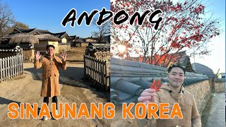 Korea Vlog 16 LUMANG VILLAGE SA KOREA  Andong [upl. by Eylrac946]