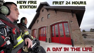 First 24 Hours in a New Fire Station  A Day in the Life [upl. by Domingo]