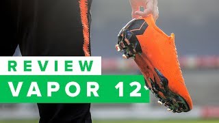 NIKE MERCURIAL VAPOR 12 ELITE REVIEW  a low cut Superfly 6 [upl. by Natsrik595]