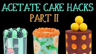 Acetate Cake Hacks Part 2 [upl. by Ardiedal926]