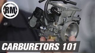 Motorcycle and ATV Carburetors 101 [upl. by Deckert784]