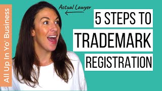 Trademark Registration Process Explained  Trademark Registration Step by Step [upl. by Mccafferty]