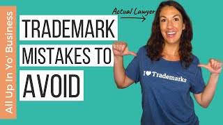 6 Most Common Trademark Registration Mistakes  Trademark Attorney Explains [upl. by Luelle]