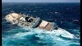 Top 5 Sinking Ship Scary Footage [upl. by Ado]