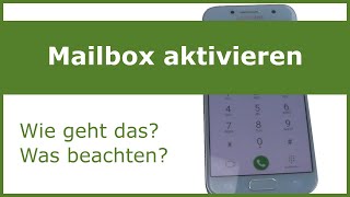 Mailbox einrichten  so geht´s [upl. by Okier]