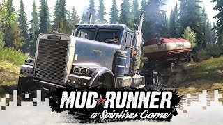 SPINTIRES MUDRUNNER  First Look Gameplay Sponsored [upl. by Nasus]