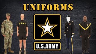 Uniforms in the US Army [upl. by Malik]