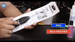 IKEA MILK FROTHER Review amp Battery Installation [upl. by Erine]