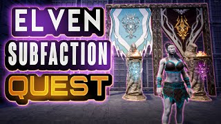 Elven Covenant Subfaction Quest  Age of Calamitous Conan Exiles [upl. by Bound]