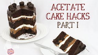 Acetate Cake Hacks Part 1 [upl. by Atterehs]