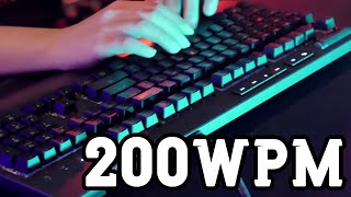 Everything you need to know about typing 200 Words Per Minute [upl. by Airotkiv]