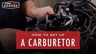 How To Set Up A Carburetor [upl. by Novek]