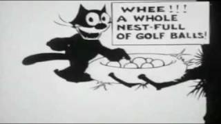 Felix The Cat  All balled up 1924 [upl. by Goulder]