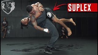 How to Suplex Instruction amp Heavybag Drills [upl. by Ahsima771]