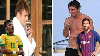 FAMOUS FOOTBALLER SMOKING ft Neymar Jr Messi Pogba [upl. by Ianthe718]