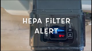 Germguardian HEPA filter ReplacementAlert Reset [upl. by Vick]