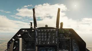 DCS F16C Tutorial 2  Takeoff Landing and Basic Navigation [upl. by Hussey]