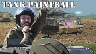 Paintballing in tanks [upl. by Miran]