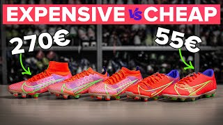 CHEAP vs EXPENSIVE new Nike Mercurials  explained [upl. by Ramey388]